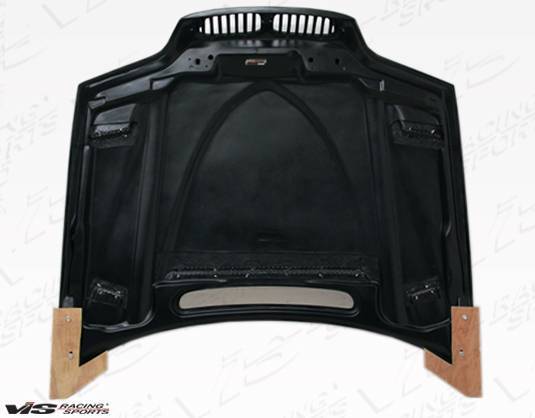 1999-2001 BMW 3 SERIES E46 4 doors Euro R Style Carbon Fiber Black Hood