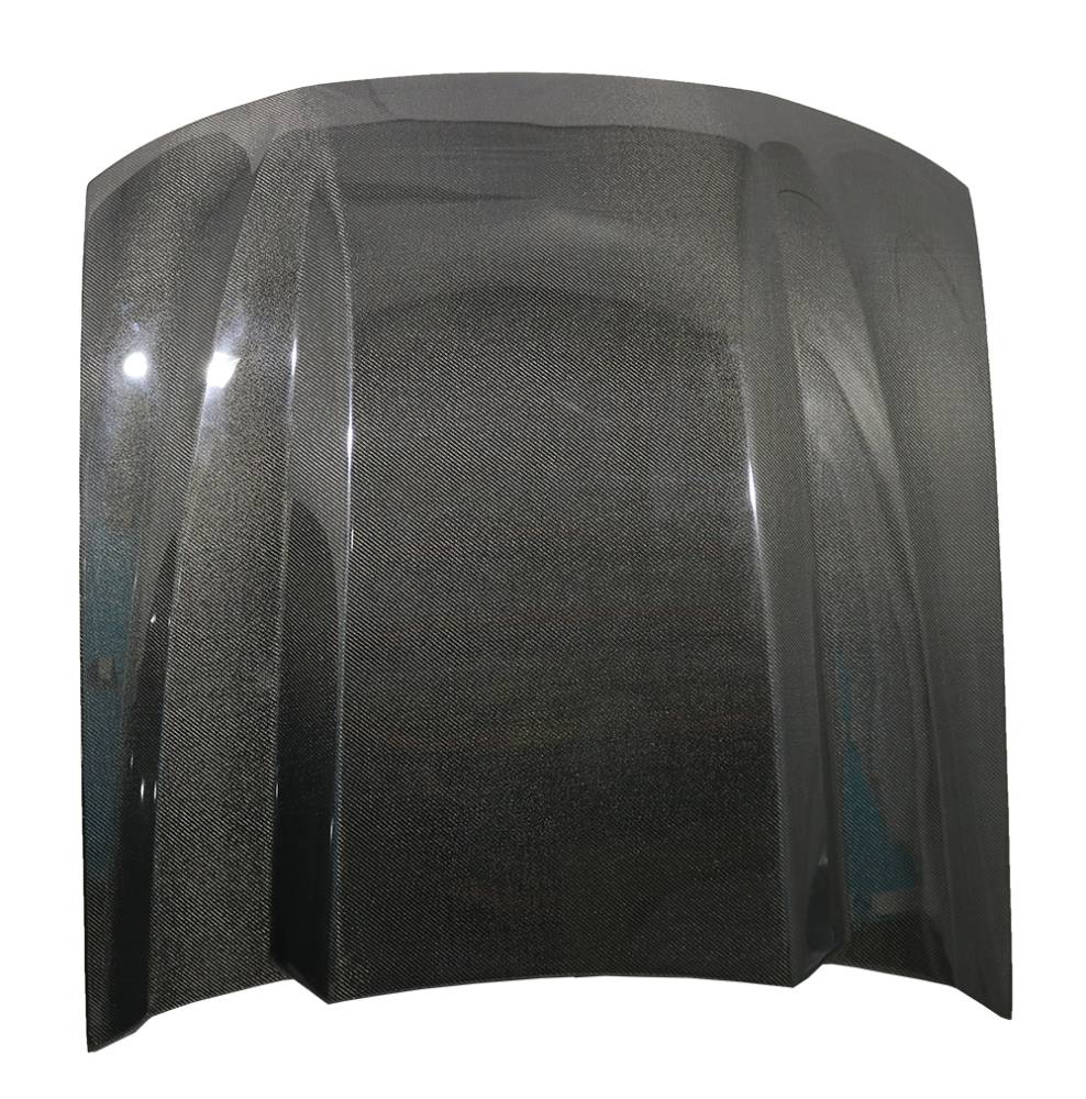 1999-2004 Ford Mustang 2 doors Cowl Induction Style Carbon Fiber Black Hood