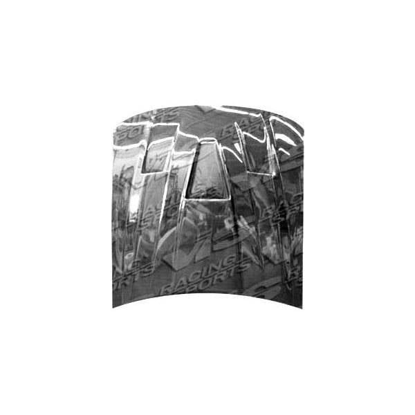 1999-2004 Ford Mustang 2 doors Mach 3 Style Carbon Fiber Black Hood