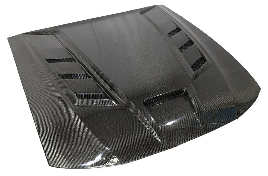 1999-2004 Ford Mustang 2 doors TERMINATOR Style Carbon Fiber Black Hood