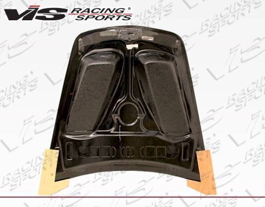 1999-2004 Ferrari F360 2 doors GT Style Carbon Fiber Black Hood