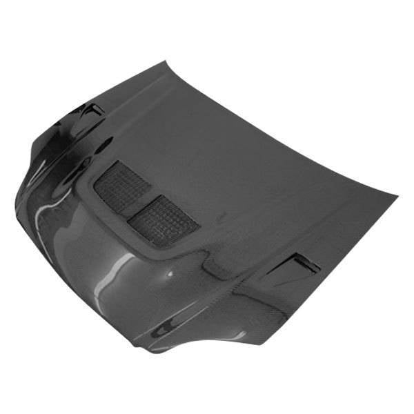 1999-2000 Honda Civic 2 doors EVO Style Carbon Fiber Black Hood