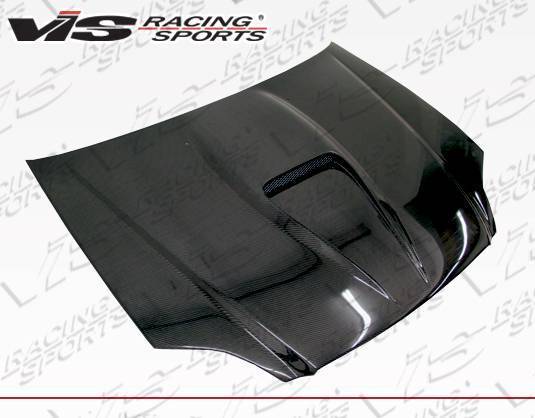 1999-2000 Honda Civic 2 doors G Force Style Carbon Fiber Black Hood
