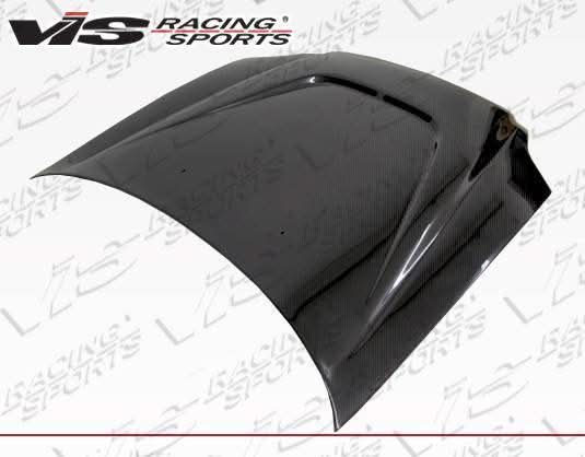 1999-2000 Honda Civic 4 doors 2 doors JS Style Carbon Fiber Black Hood