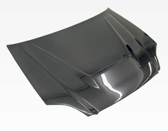 1999-2000 Honda Civic 4 doors 2 doors INVADER Style Carbon Fiber Black Hood