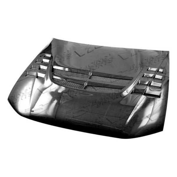 1999-2003 Mitsubishi Galant 4 doors VTX Style Carbon Fiber Black Hood