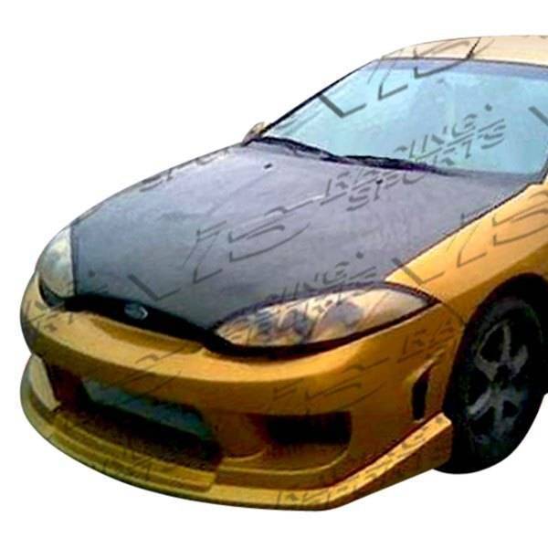 1999-2003 Mercury Cougar 2 doors OEM Style Carbon Fiber Black Hood