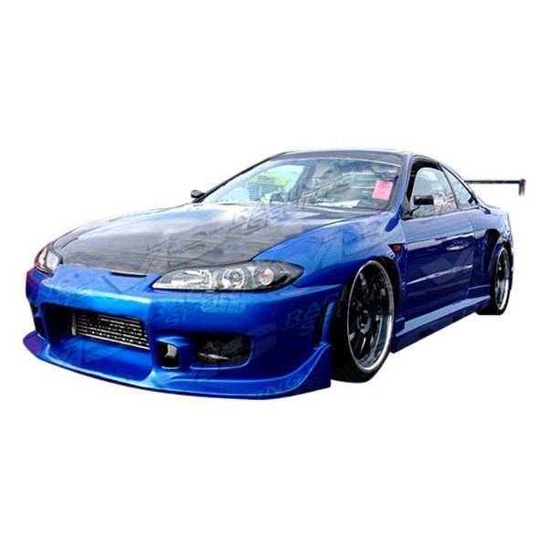 1999-2002 Nissan SILVA 2 doors OEM Style Carbon Fiber Black Hood