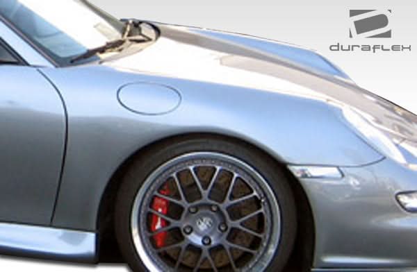 1997-2004 Porsche 911/Boxster 997 GT-3 RS Style Fenders - 2 Piece - FRP