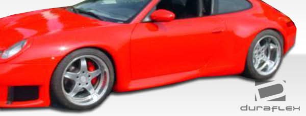 1999-2001 Porsche 911 GT3-R Look Wide Body Kit 9 Piece - FRP