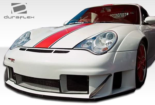 2002-2004 Porsche 911 Carrera GT3 RSR Look Wide Body Front Fenders - FRP