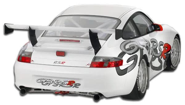 2002-2004 Porsche 911 Carrera GT3 RSR Look Wide Body Rear Bumper - FRP