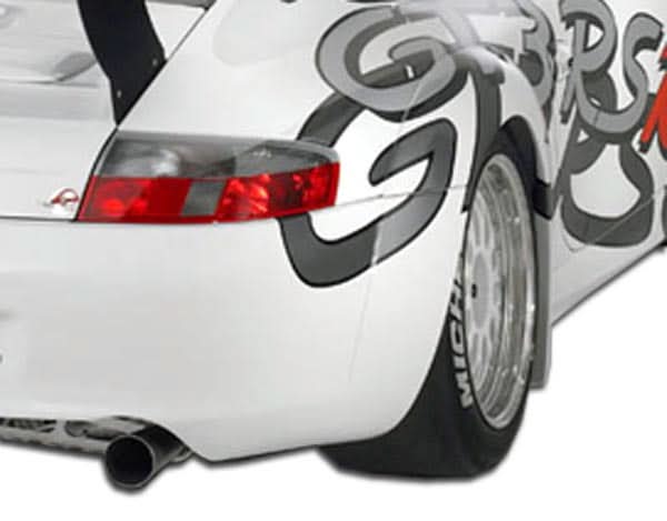 2002-2004 Porsche 911 Carrera GT3 RSR Look Wide Body Rear Fenders - FRP