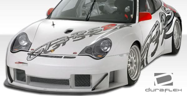 2002-2004 Porsche 911 Carrera GT3 RSR Look Wide Body Side Skirts - 2 Piece - FRP