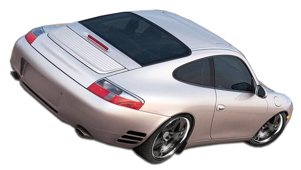 1999-2004 Porsche 911 Carrera Turbo Look Rear Bumper Cover - FRP