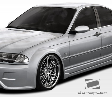 1999-2005 BMW 3 Series E46 I-Design Look Wide Body Front Fenders - FRP