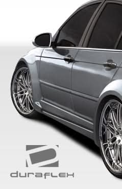 1999-2005 BMW 3 Series E46 I-Design Look Wide Body Front Fenders - FRP