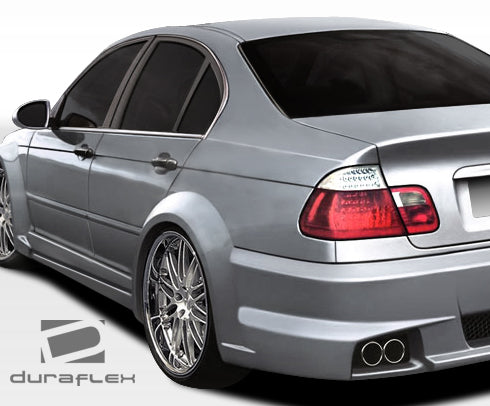 1999-2005 BMW 3 Series E46 I-Design Wide Body Rear Fender Flares - FRP