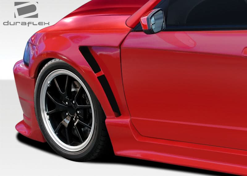 1999-2004 Ford Mustang CBR500 Style Wide Body Front Fenders - FRP