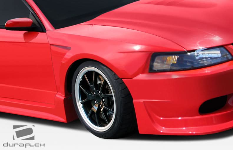 1999-2004 Ford Mustang CBR500 Style Wide Body Front Fenders - FRP