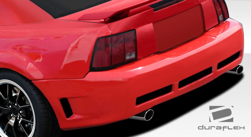 1999-2004 Ford Mustang CBR500 Style Wide Body Rear Bumper Cover - FRP