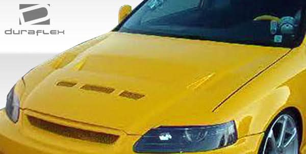 1999-2000 Honda Civic Predator Style Hood - 1 Piece - FRP