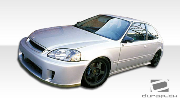 1999-2000 Honda Civic Winner Style Front Bumper Cover - FRP