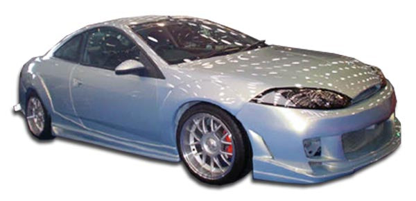 1999-2002 Mercury Cougar Bomber Style Side Skirts - 2 Piece - FRP