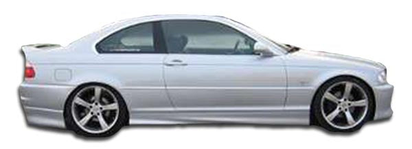 1999-2006 BMW 3 Series E46 R-1 Style Side Skirts - 2 Piece - FRP
