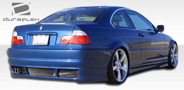 1999-2006 BMW 3 Series E46 R-1 Style Side Skirts - 2 Piece - FRP