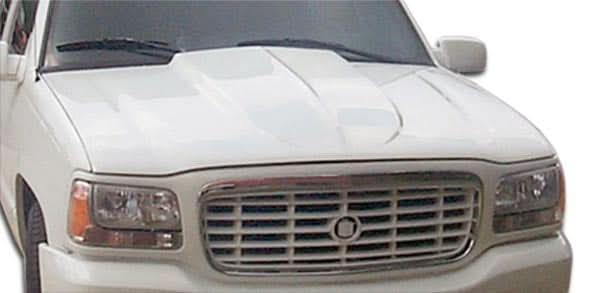 1999-2001 Cadillac Escalade Cowl Style Hood - FRP