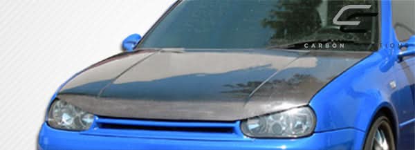 1999-2005 Volkswagen Golf GTI Boser Style Hood - Carbon Fiber