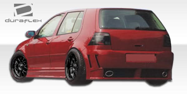 1999-2005 Volkswagen Golf GTI Piranha Style Rear Bumper Cover - FRP