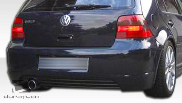 1999-2005 Volkswagen Golf GTI RX-S Style Rear Bumper Cover - 1 Piece