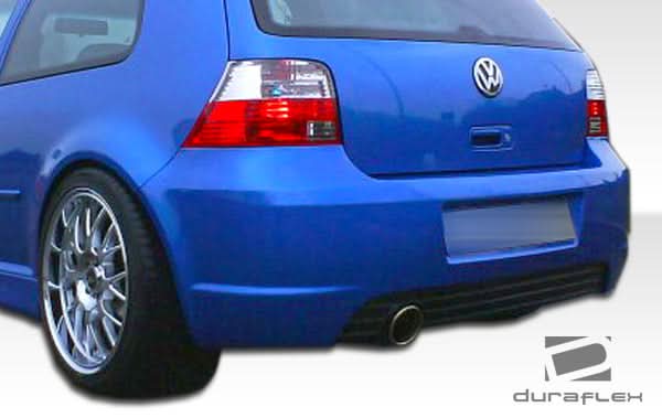 1999-2005 Volkswagen Golf GTI RX-S Style Rear Bumper Cover - 1 Piece