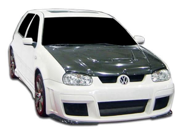 1999-2005 Volkswagen Golf GTI Velocity Style Side Skirts - 2 Piece - FRP