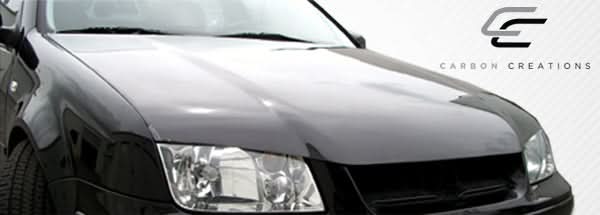1999-2004 Volkswagen Jetta Boser Style Hood - Carbon Fiber