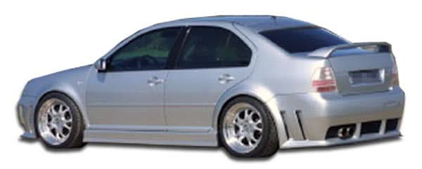 1999-2004 Volkswagen Jetta Piranha Style Side Skirts - 2 Piece FRP