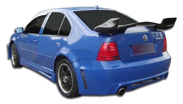 1999-2004 Volkswagen Jetta Velocity Style Rear Bumper Cover - FRP