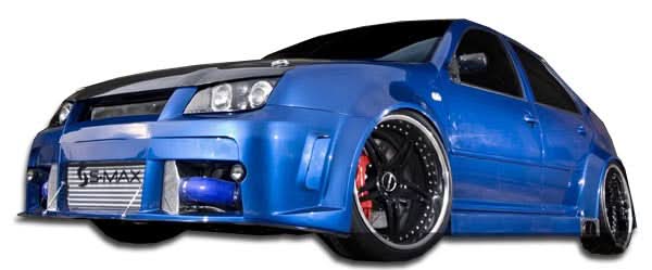 1999-2004 Volkswagen Jetta VT-R Style Front Bumper Cover - FRP