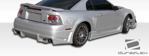 1999-2004 Ford Mustang Bomber Style Side Skirts - 2 Piece FRP