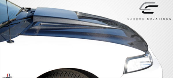 1999-2004 Ford Mustang Spyder 3 Style Hood - Carbon Fiber