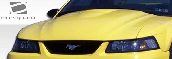 1999-2004 Ford Mustang Cobra R Style Hood - FRP