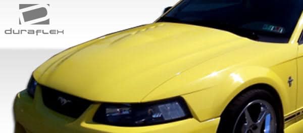 1999-2004 Ford Mustang Cobra R Style Hood - FRP