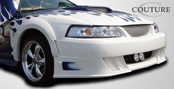 1999-2004 Ford Mustang Demon Style Front Fender Flares - Polyurethane