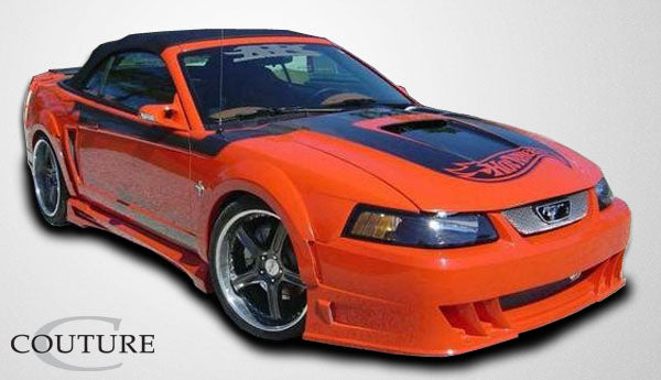 1999-2004 Ford Mustang Demon Style Front Fender Flares - Polyurethane