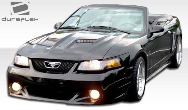 1999-2004 Ford Mustang CVX Style Front Bumper Cover - FRP