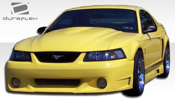 1999-2004 Ford Mustang CVX Style Side Skirts - 2 Piece - FRP
