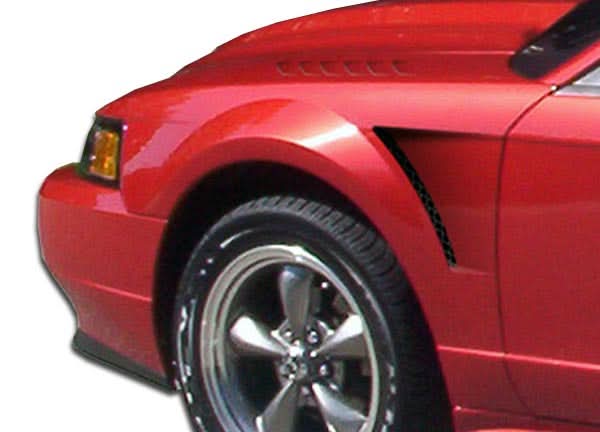 1999-2004 Ford Mustang D-1 Style Fenders - 2 Piece - FRP