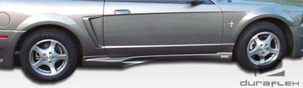 1999-2004 Ford Mustang KR-S Style Side Skirts Rocker Panels - FRP